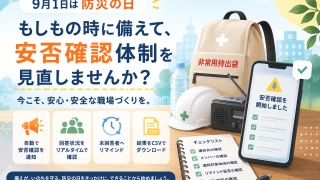 9月1日は「防災の日」